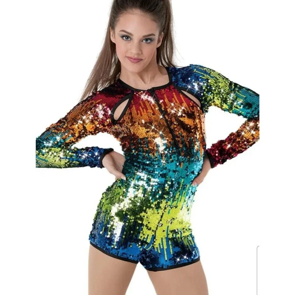 Weissman Dance Costume From Paris to Berlin MC Medium Child